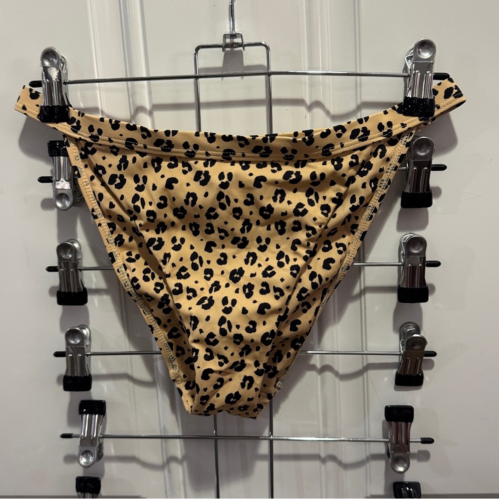 Pacsun LA Hearts Leopard Print Bikini Bottom Size M